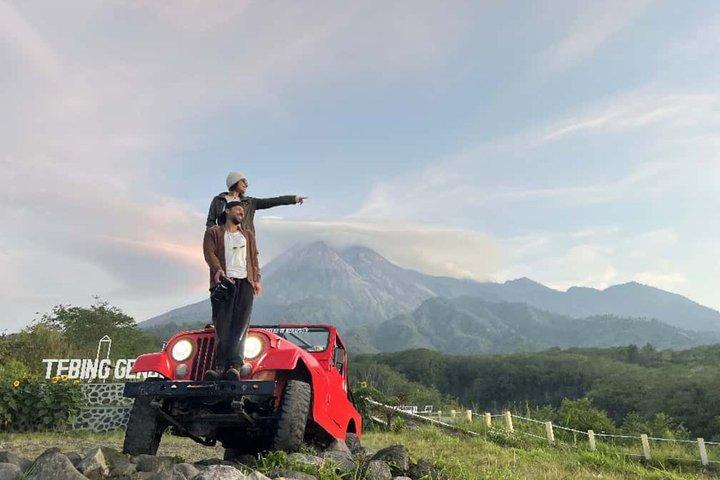 Excursión en jeep 4x4 4WD al día al Monte Merapi en Yogyakarta