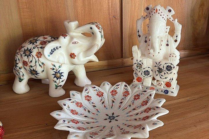 タージ・マハルと手工芸ツアー