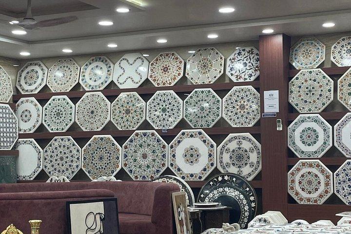 タージ・マハルと手工芸ツアー