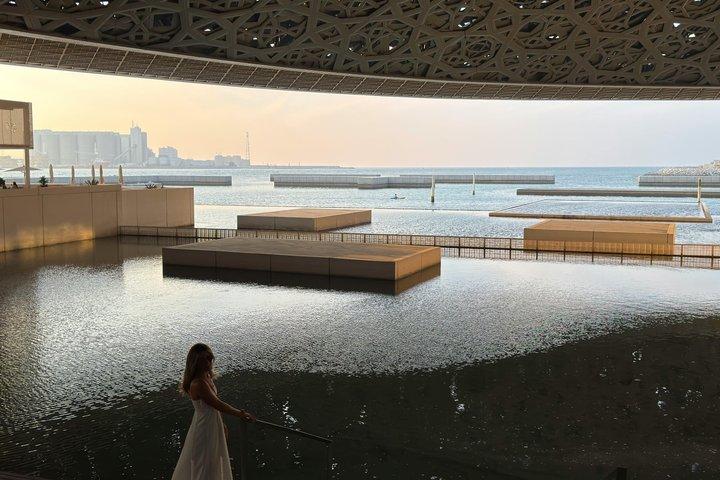 Privat Abu Dhabi stadsrundtur med Louvren Abu Dhabi Combo
