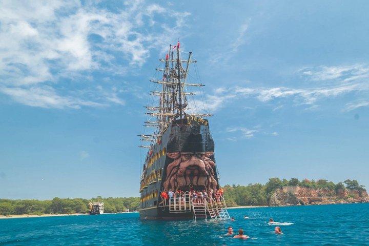 Antalya Kemer Gonster Todo Incluido Paseo en Barco Pirata y Almuerzo