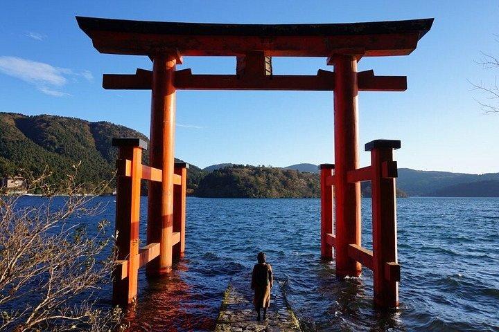 東京から富士山と箱根を巡るプライベート日帰りツアー(10時間)