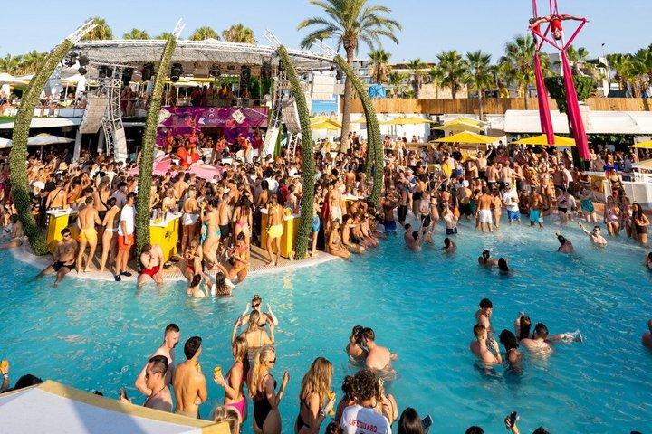 Ibiza Pool Crawl With O beach and Open bar
