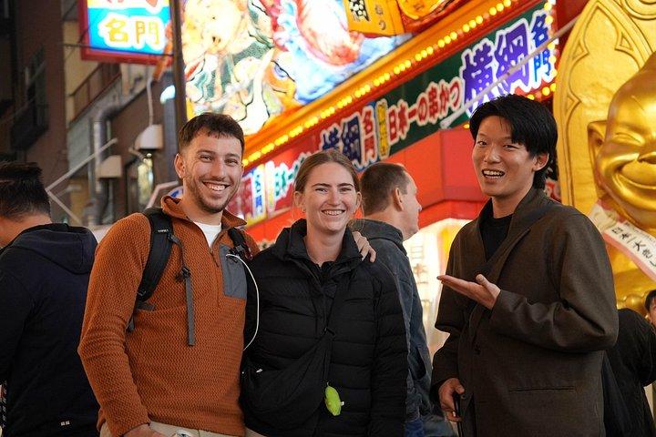 大阪の見どころウォーキングツアー：お城、道頓堀＆隠れ家