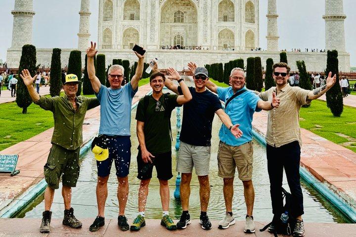 Luxus Sunrise Taj Mahal Tour von Delhi mit Fünf-Sterne-Frühstück