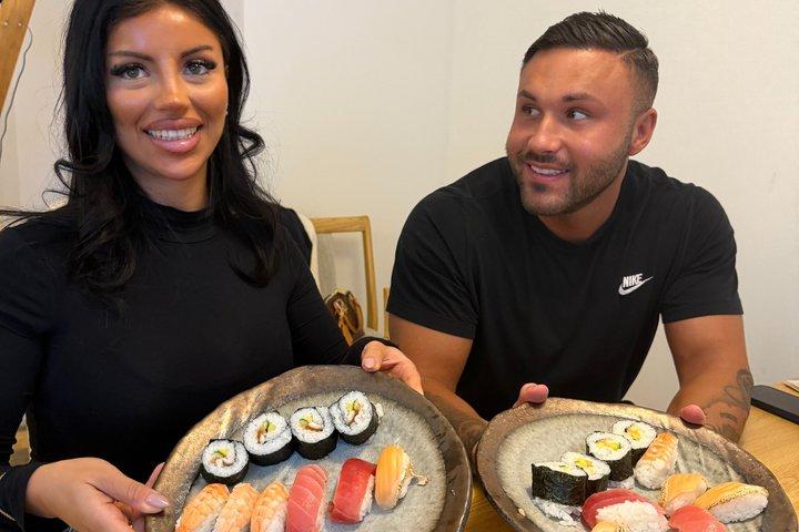 Asakusa Tokyo Sushi Making Class: Whisk Matcha & Unlimited Sake