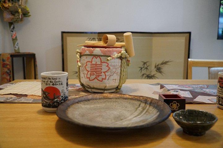 Asakusa Tokyo Sushi Making Class: Whisk Matcha & Unlimited Sake