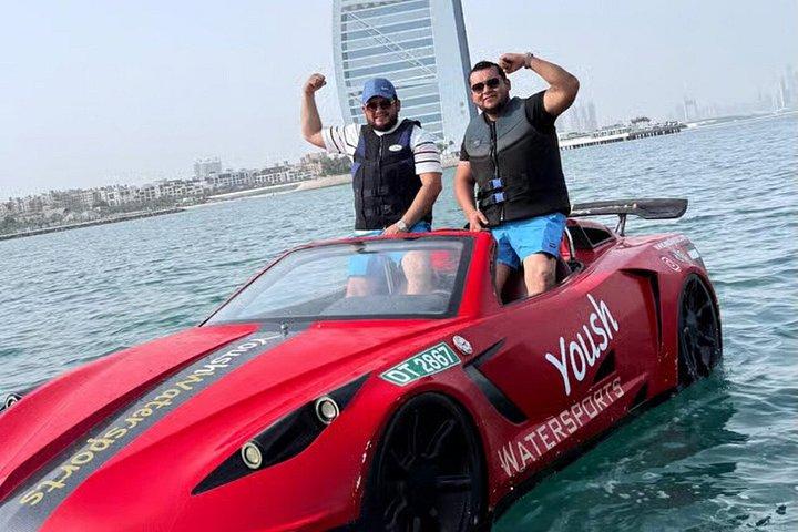 ブルジュ アル アラブの景色を楽しめる 30 分間のジェットカー ドバイ - アイスクリーム無料