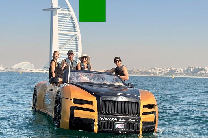 ブルジュ アル アラブの景色を楽しめる 30 分間のジェットカー ドバイ - アイスクリーム無料