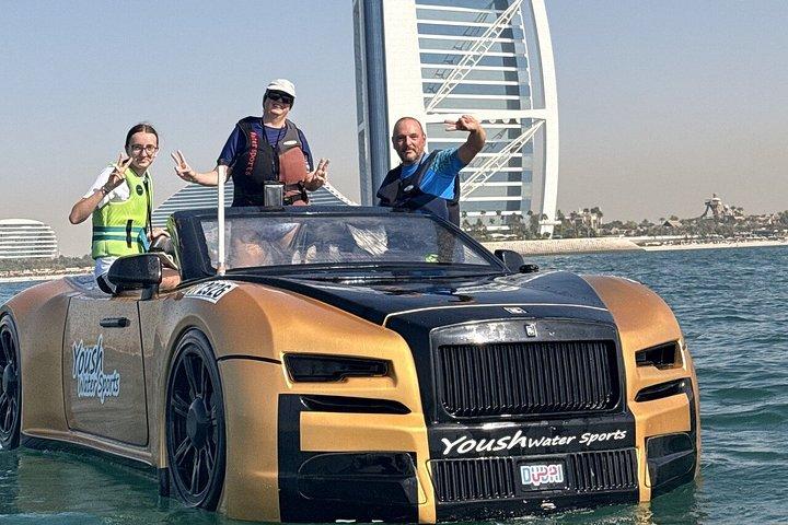 ブルジュ アル アラブの景色を楽しめる 30 分間のジェットカー ドバイ - アイスクリーム無料