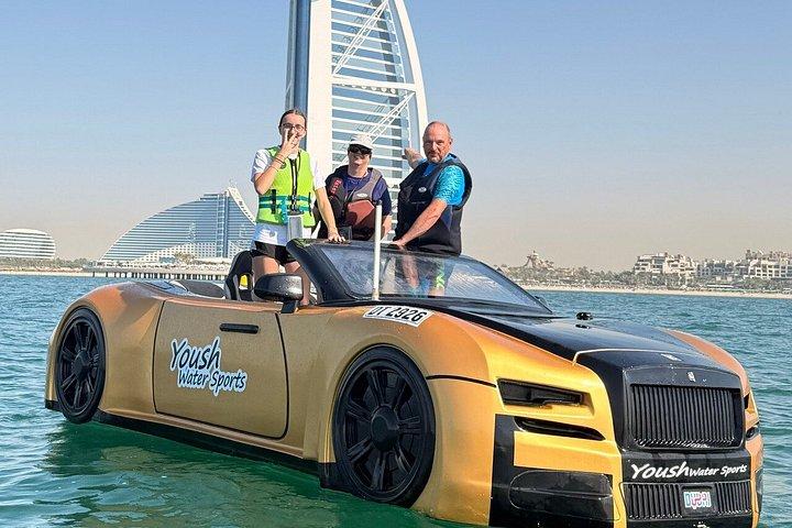 ブルジュ アル アラブの景色を楽しめる 30 分間のジェットカー ドバイ - アイスクリーム無料
