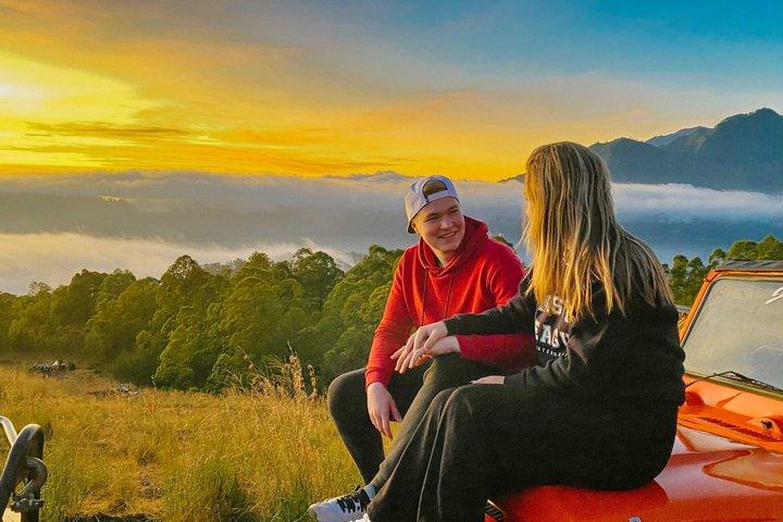 Mount Batur Sunrise Jeep Tour med enkel morgenmad