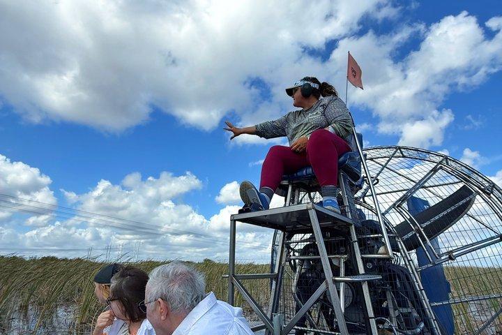Everglades Airboat Safari Adventure com transporte