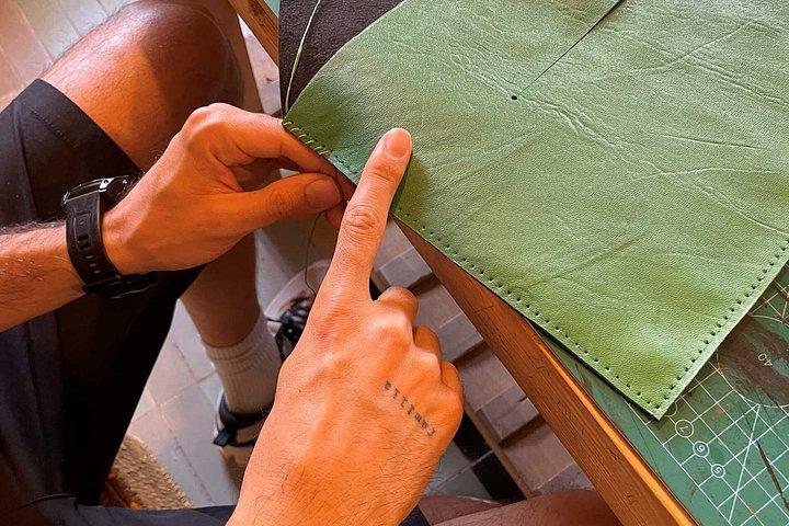 革細工のアート マラケシュで自分だけのお土産を作る