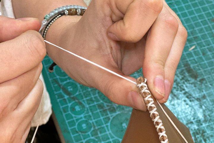 革細工のアート マラケシュで自分だけのお土産を作る