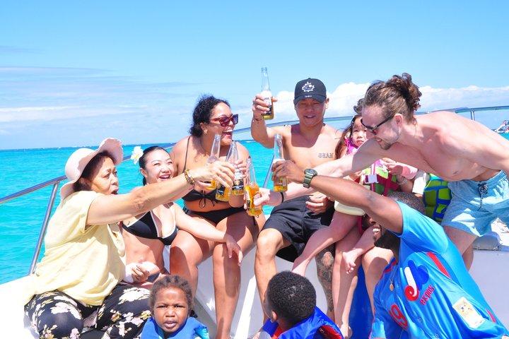 Tour in barca con fondo di vetro a Punta Cana