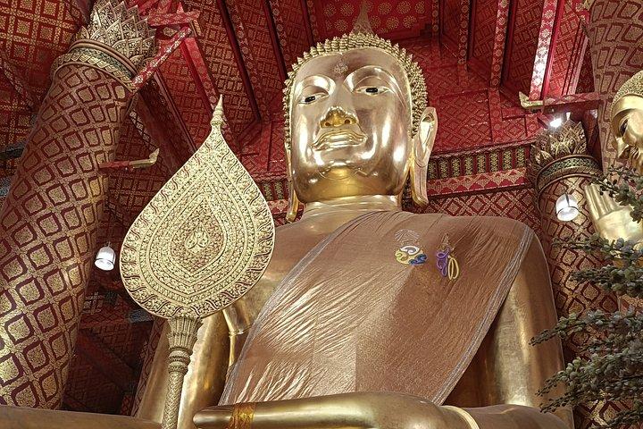 タイ アユタヤ県 寺院・王宮跡地巡り半日ツアー（送迎車代、入場料、日本語ガイド代込）人気タイ料理レストランでランチ