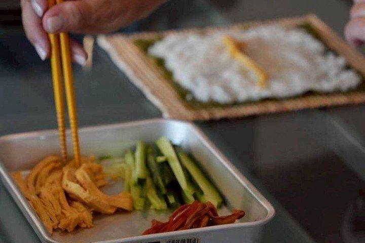 会場費と機材費込みの大阪寿司作り教室