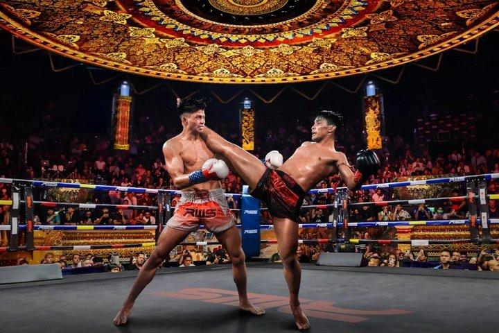 Boletos para el Muay Thai Boxing Match en el Rajadamnern Stadium Bangkok