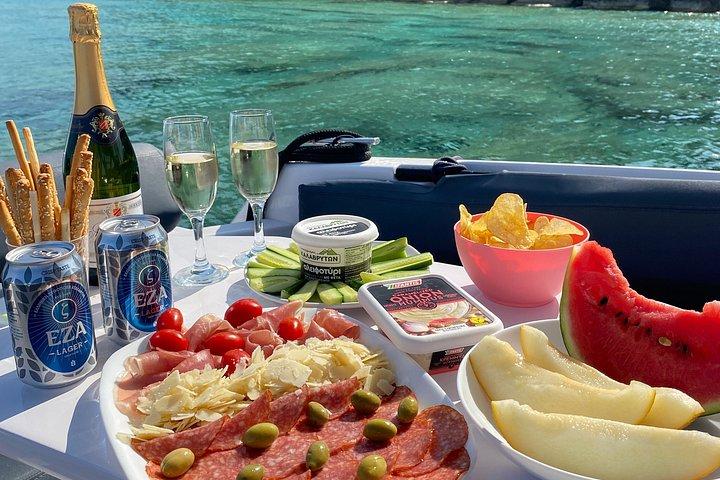 Excursion en bateau privé Lindos – Aventure côtière de 3 heures