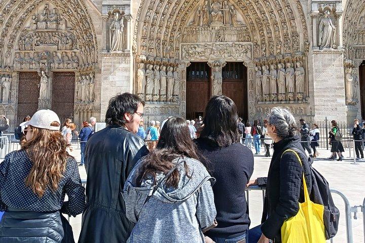 45m Notre Dame - visite extérieure - entrée file rapide