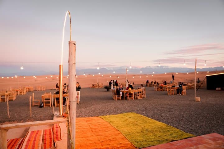 AGAFAY DESERT: Dinner, Camel Ride, Berber Camp , Sunset