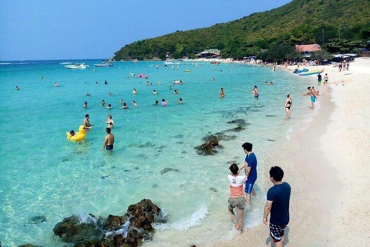 Pattaya: Coral Island Tour em Speedboat com almoço indiano