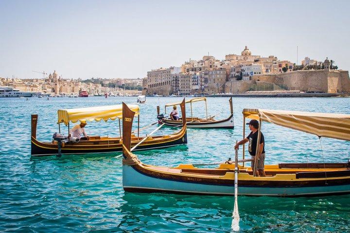 Vittoriosa och Senglea Tour inklusive båttur och transport
