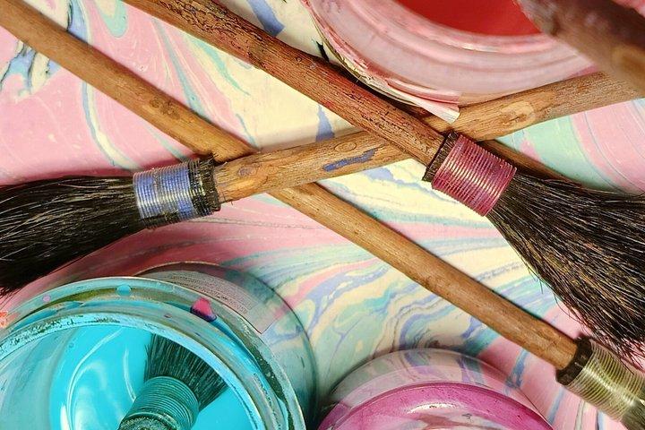 Ebrû: Antiga Arte Turca de Marmoreio. Oficina Premium em Alicante