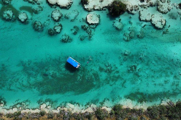 Private Bacalar from Costa Maya Pontoon Tacos and Drink