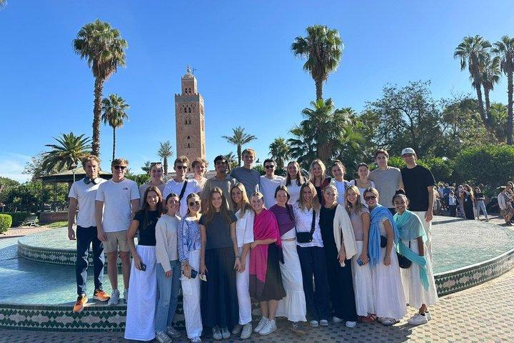 Official Guided Tour: Ben Youssef Madrasa, Souks & The Kotoubia
