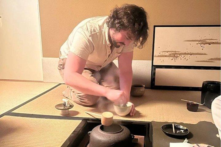 京都の茶室で楽しむプライベート本格抹茶