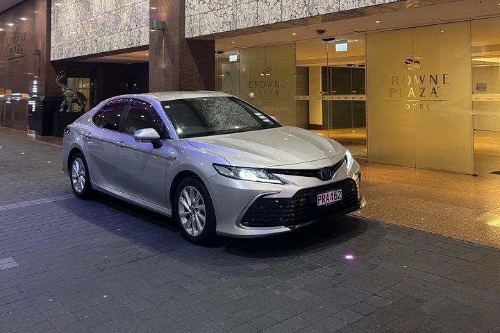 Privétransfer van Auckland CBD-hotels naar cruiseschip