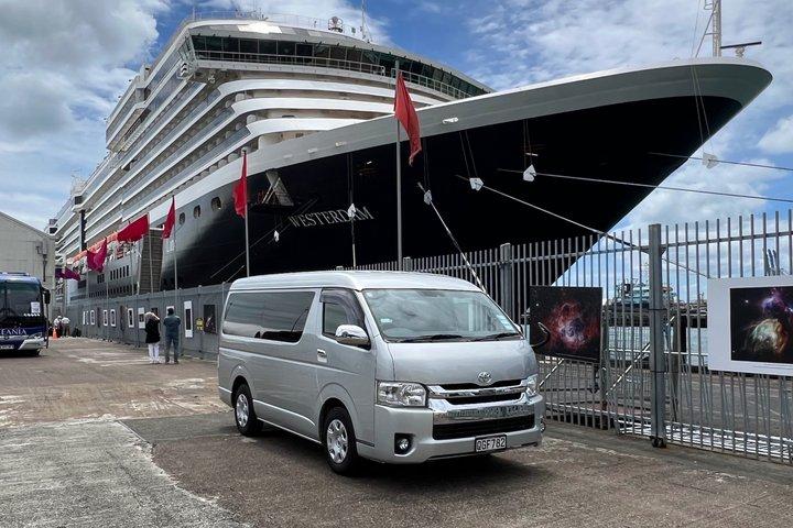 Trasferimento privato dagli hotel CBD di Auckland alla nave da crociera