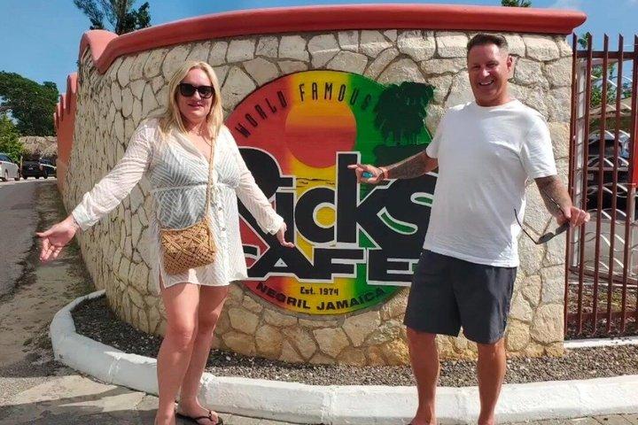 Ricks cafe & 7mile Beach Tour from Montego Bay.