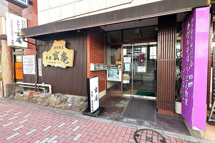 Tokyo Matcha Soba Making Experience with a Soba Chef