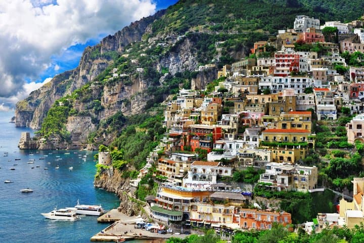 Private Herculaneum Positano and Sorrento from Rome by Fast Train