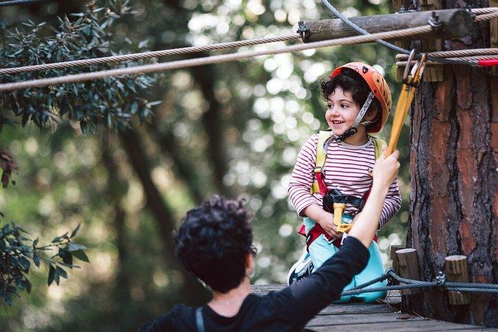 De Pise à la mer : Visite guidée à vélo et parc d'aventure