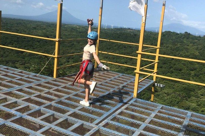 Canopy Adventure Zipline e tour in bicicletta a San Juan del Sur