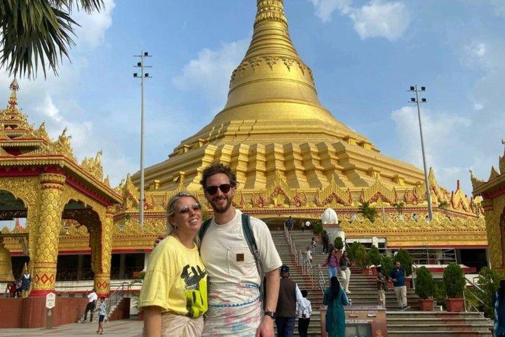 Private Kanheri Caves & Golden Vipassana Pagoda Tour com Pickup