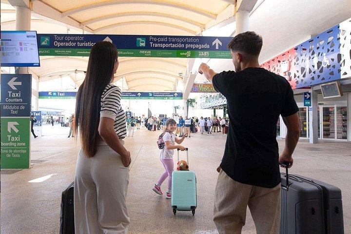 Transporte privado de ida e volta ao aeroporto de Cancún