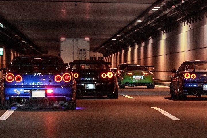 【R34】大黒PAカルメットツアー東京ドリフトバイブス GTR/スープラ/R35 ほか