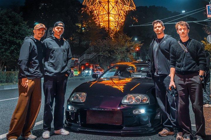 【R34】大黒PAカルメットツアー東京ドリフトバイブス GTR/スープラ/R35 ほか