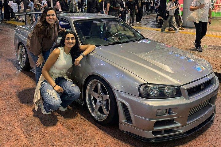 【R34】大黒PAカルメットツアー東京ドリフトバイブス GTR/スープラ/R35 ほか