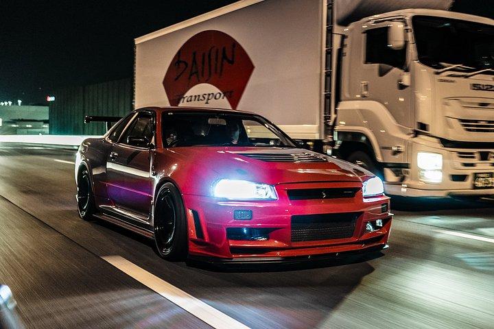 【R34】大黒PAカルメットツアー東京ドリフトバイブス GTR/スープラ/R35 ほか