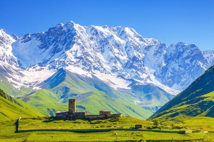 Excursion privée d'une journée de Kutaisi à Svaneti Zagar Pass et Ushguli