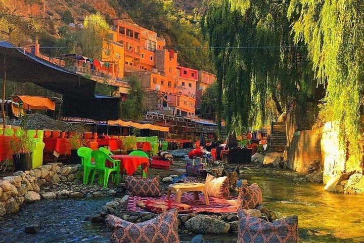 Marrakech Ourika Valley, Atlasbergen, Guide och Lunch