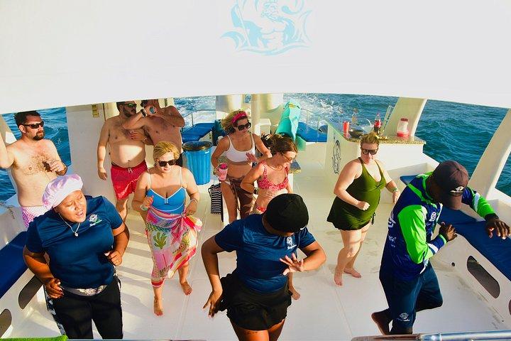 Private Punta Cana Catamaran With Live DJ Open Bar & Pickup