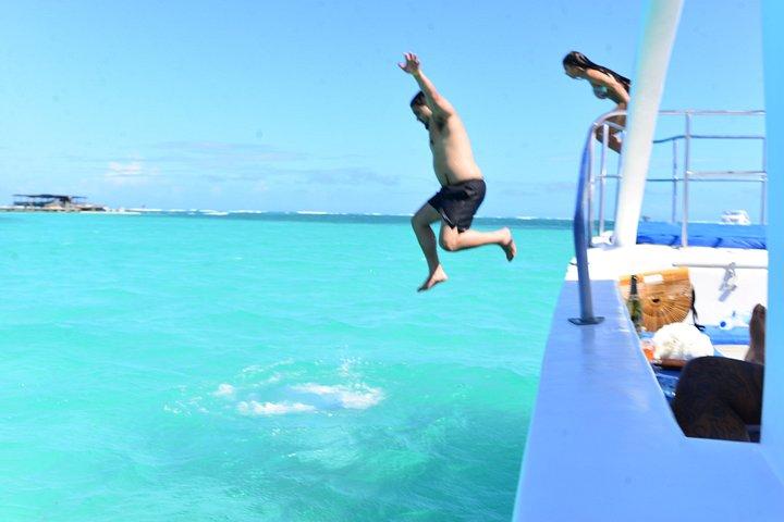 Private Punta Cana Catamaran With Live DJ Open Bar & Pickup