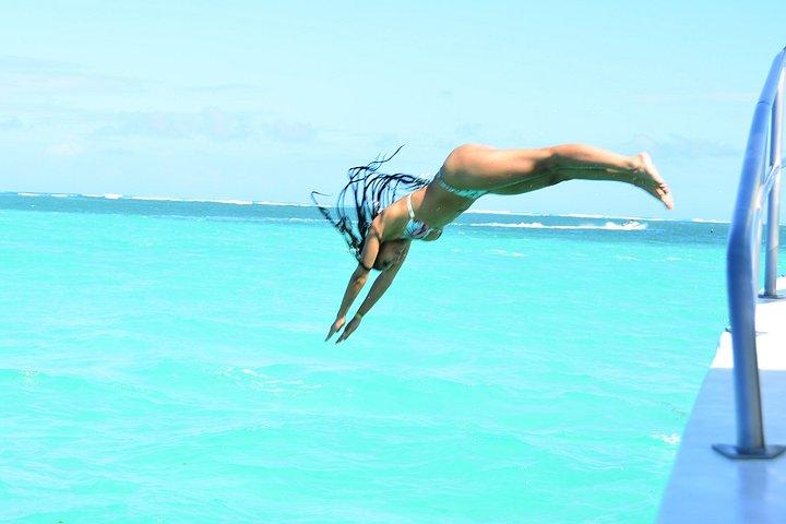 Private Punta Cana Catamaran With Live DJ Open Bar & Pickup